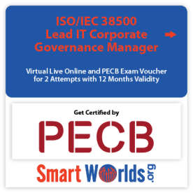 ISOIEC 38500 LEAD IT CORPORATE GOVERNANCE MANAGER