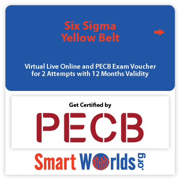 Six Sigma Yellow Belt – Live Online – English – 2 Exam Attempts Included 1 SIX SIGMA YELLOW BELT