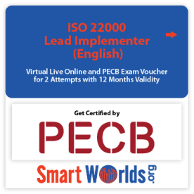 ISO 22000 LEAD IMPLEMENTER LIVE ONLINE