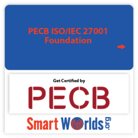 PECB ISO/IEC 27001 Foundation - E-Learning - English - 2 PECB Exam Attempts Included